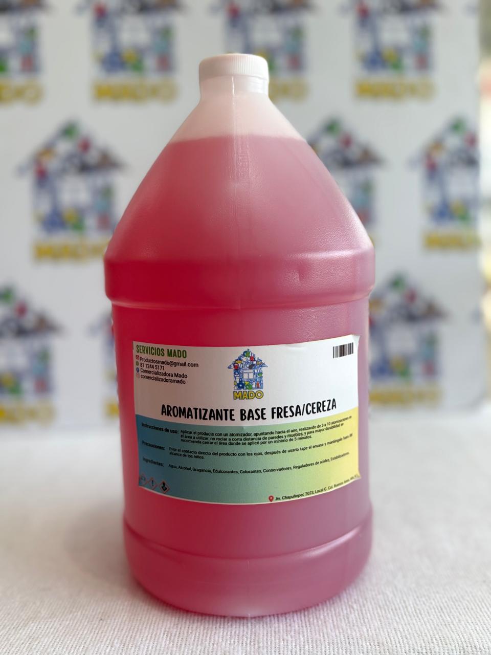 AROMATIZANTE FRESA/CEREZA 4 LITROS