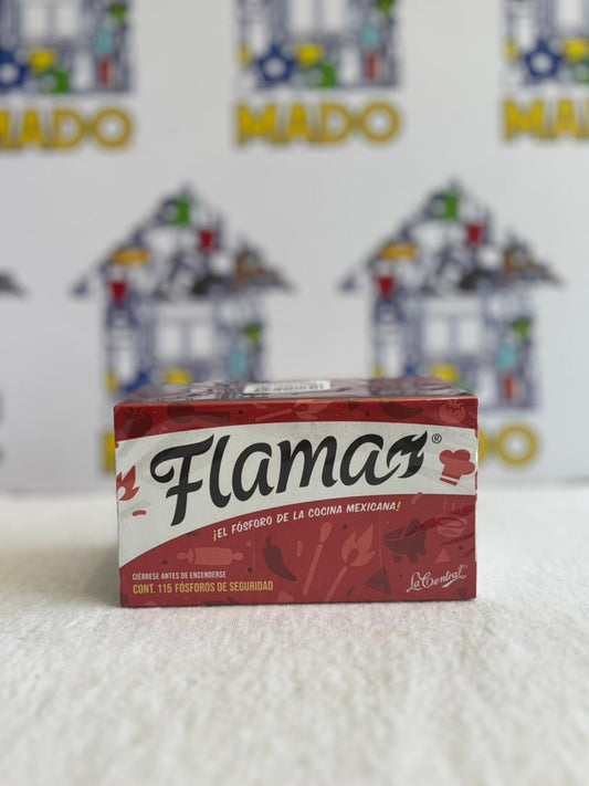 PAQUETE FORFORO FLAMA GRANDE 5CAJITAS C/115