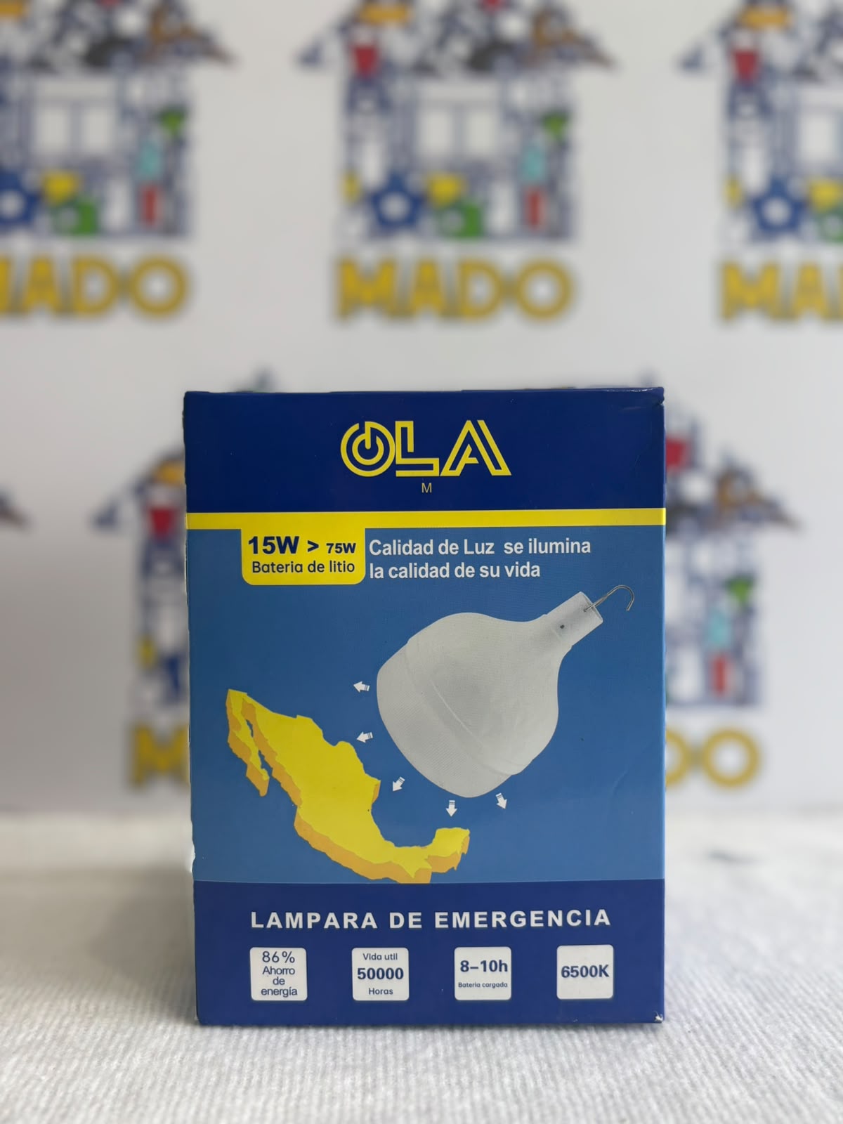 LAMPARA RECARGABLE 15W