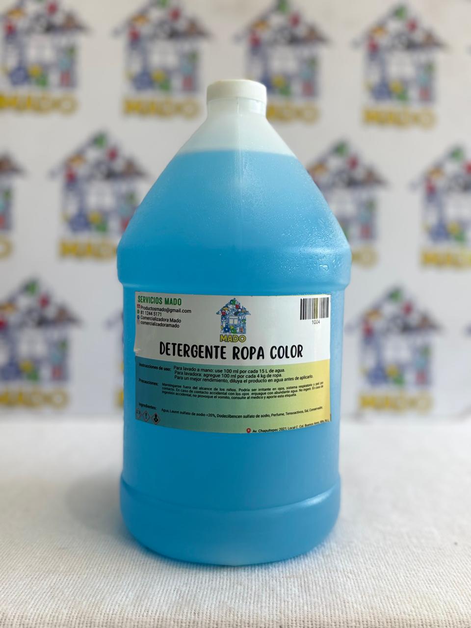 DETERGENTE PARA ROPA COLOR GALON