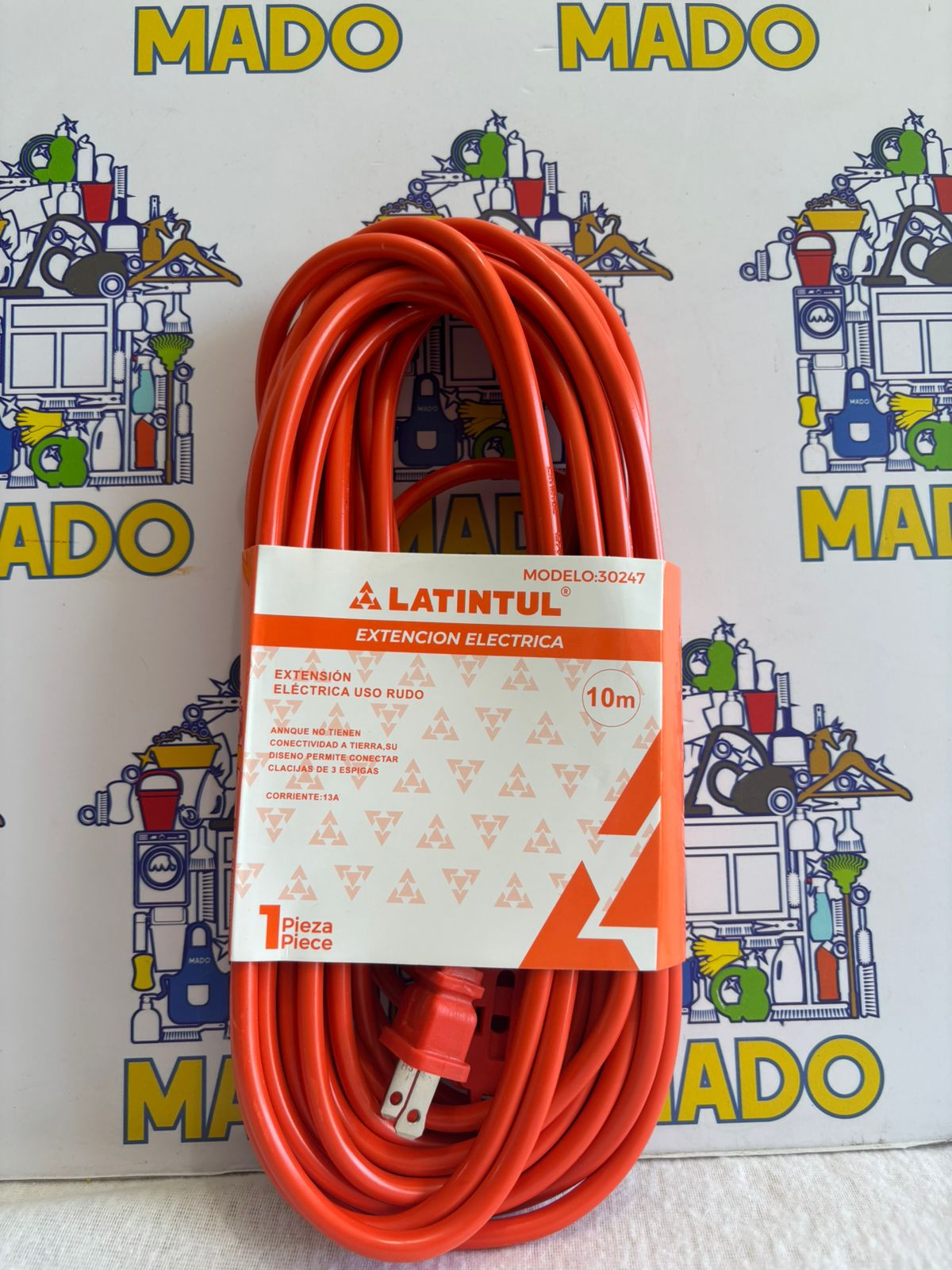 EXTENCION ELECTRICA USO RUDO 10M NAR
