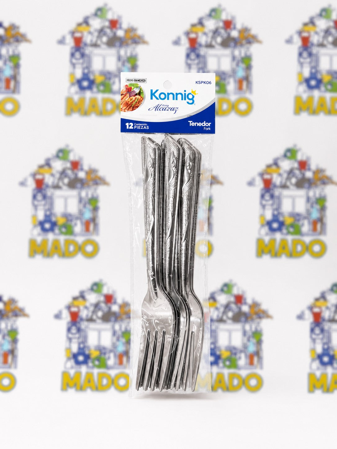 DOCENA DE TENEDOR KONNIG
