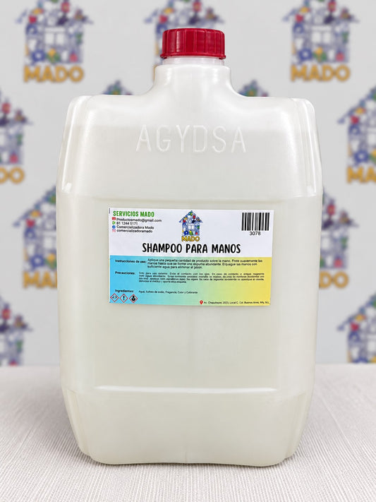 SHAMPOO PARA MANOS AROMA COCO 20L