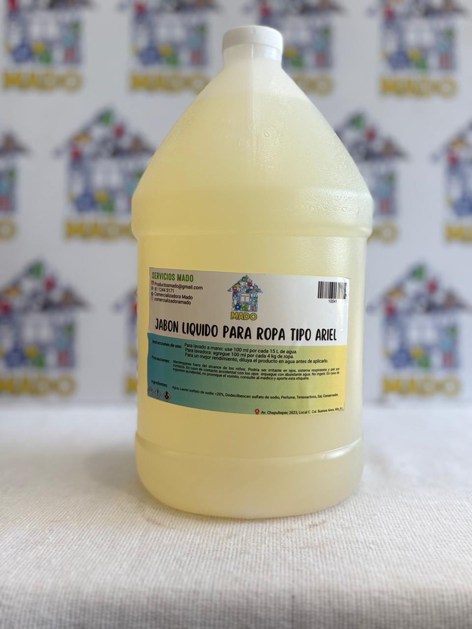 SHAMPOO PARA ROPA TIPO ARIEL GALON