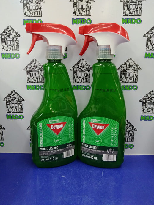 INSECTICIDA BAYGON VERDE LIQUIDO 510ML