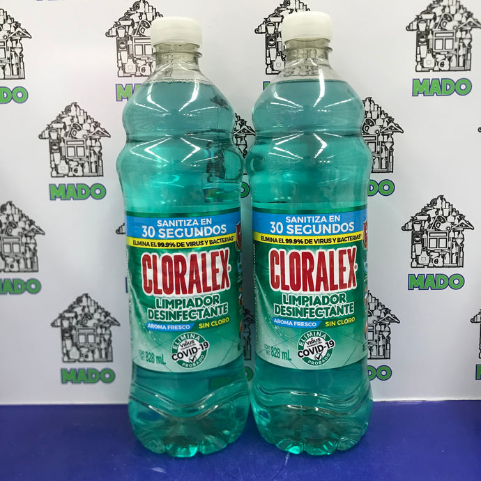 LIMPIADOR CLORALEX DESINFECTANTE 828ML