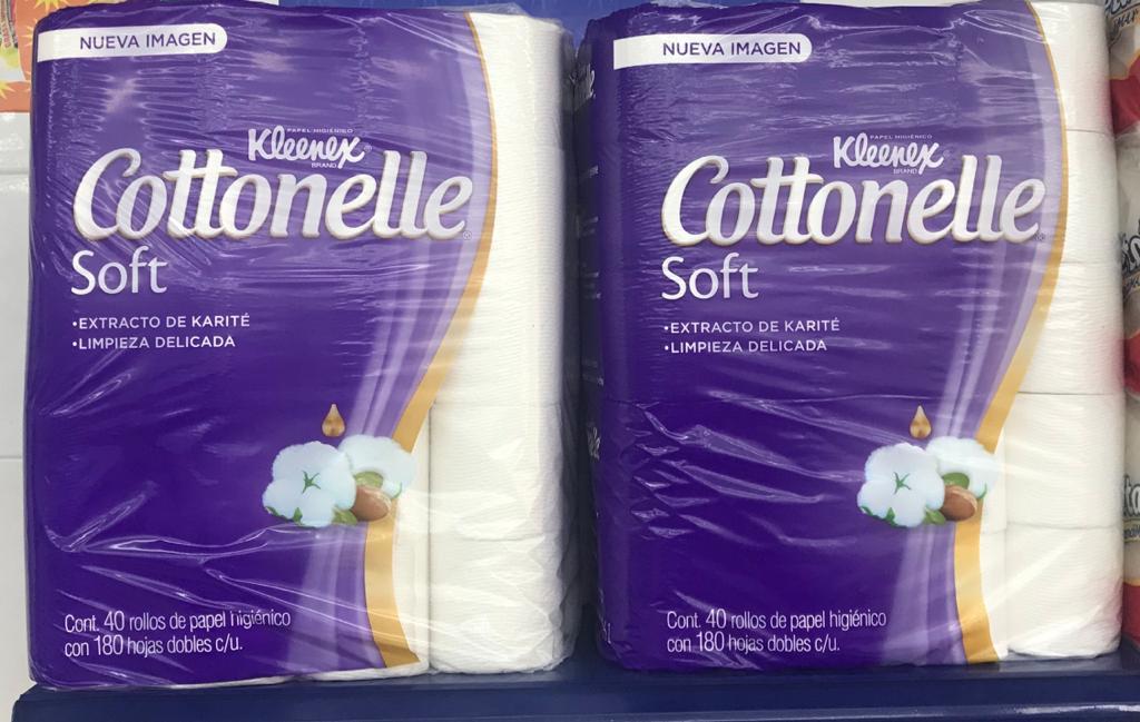 PAPEL COTTONELLE SOFT 40 PZS