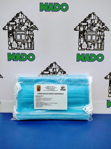 CUBREBOCAS NEGRO CAJA 50PZ