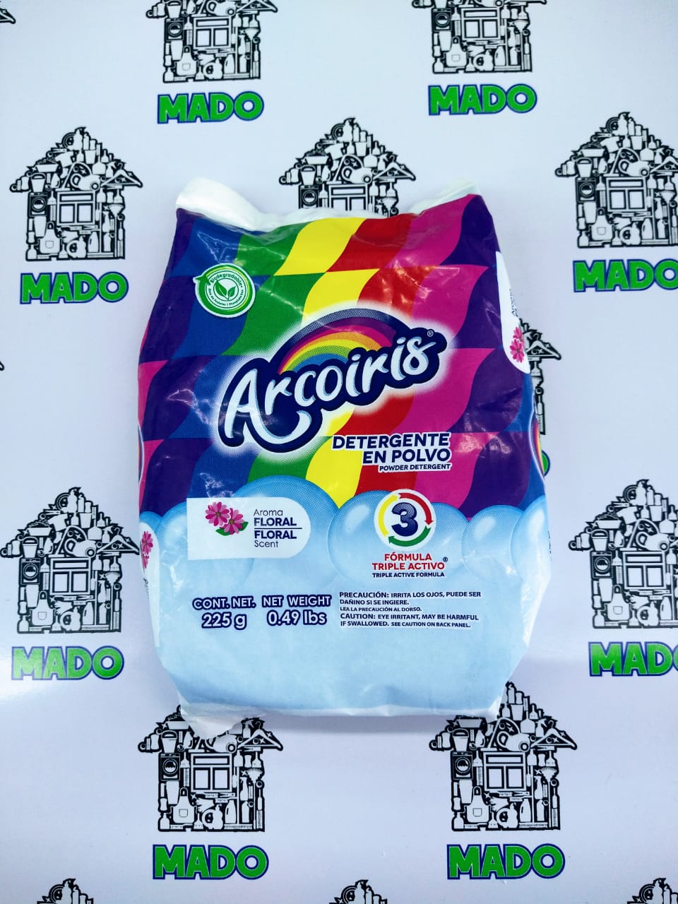 DETERGENTE ARCOIRIS 225GRS