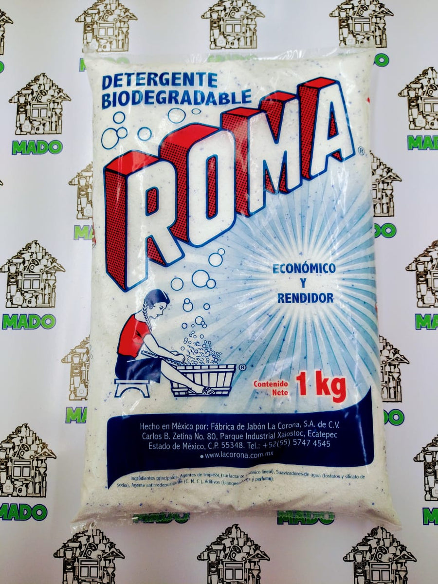 Javon Roma DETERGENTE ROMA EN POLVO 1KG – Comercializadora Mado