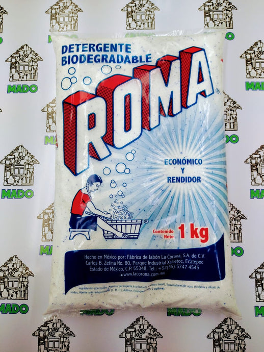 DETERGENTE ROMA EN POLVO 1KG