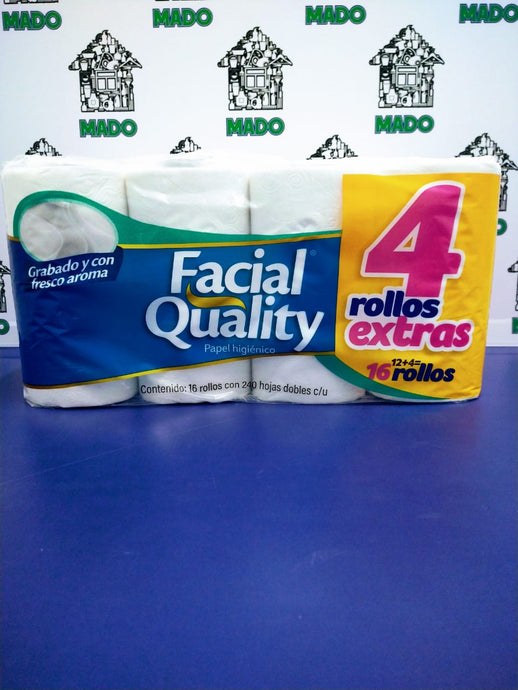 PAPEL HIGIENICO FACIAL QUALITY 16 PZ