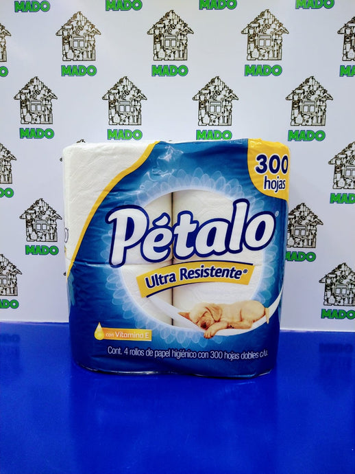 PAPEL PETALO  ULTRA RESISTENTE 4 PIEZAS
