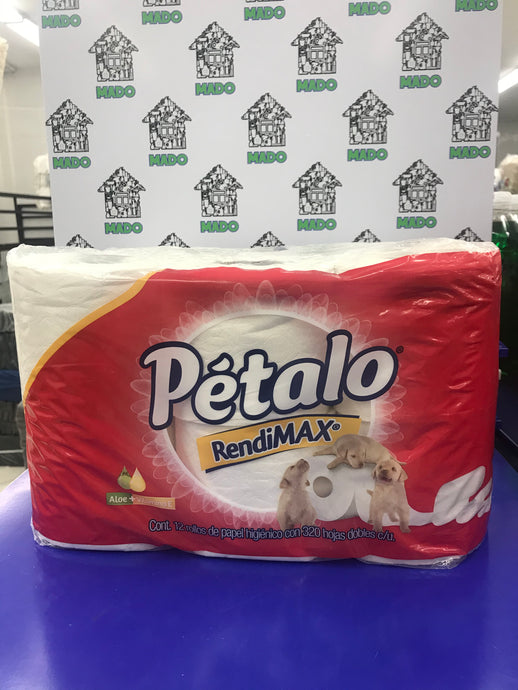 PAPEL PETALO RENDIMAX 12 PIEZAS