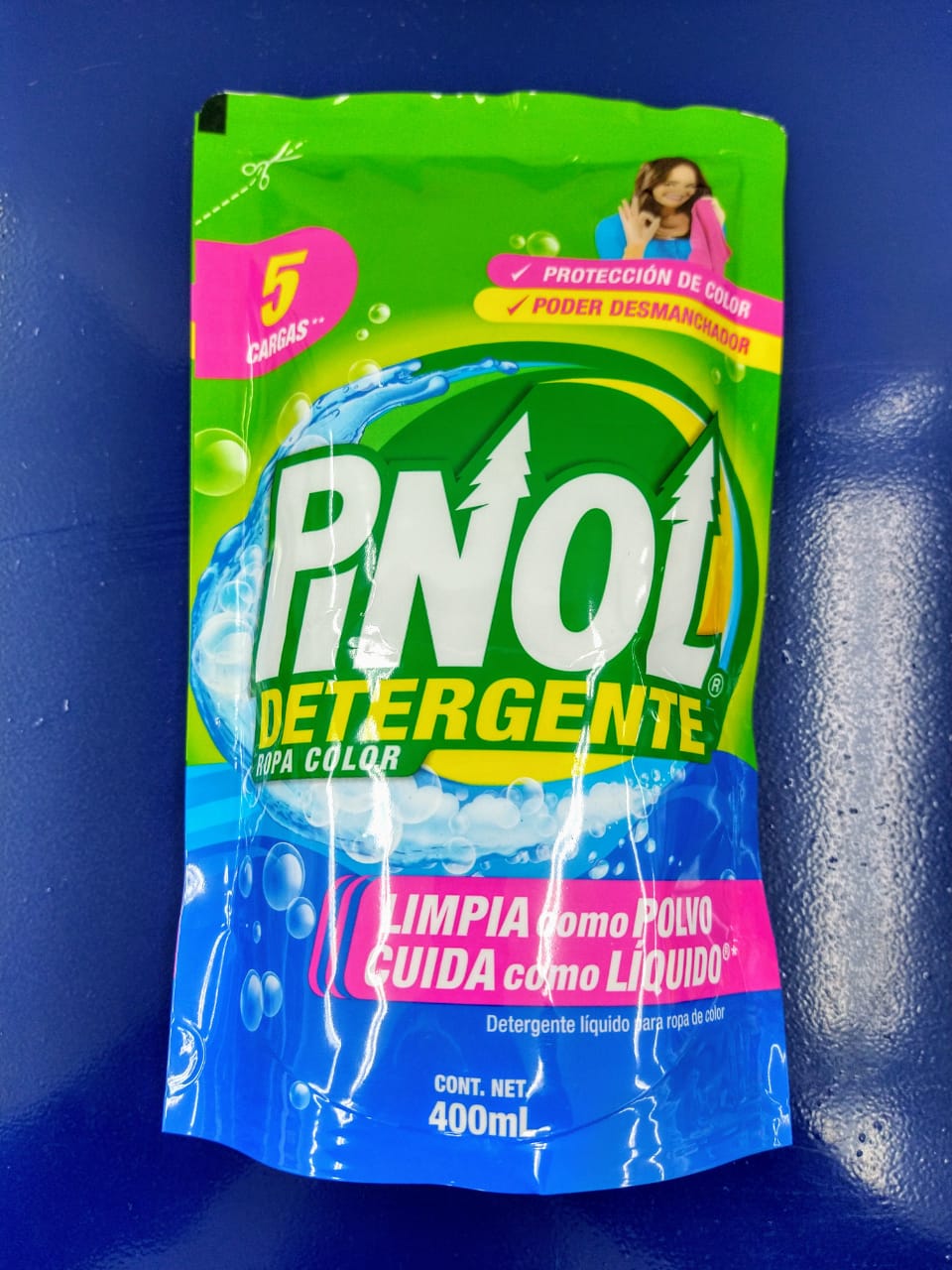 DETERGENTE PINOL ROPA DE COLOR 400ML