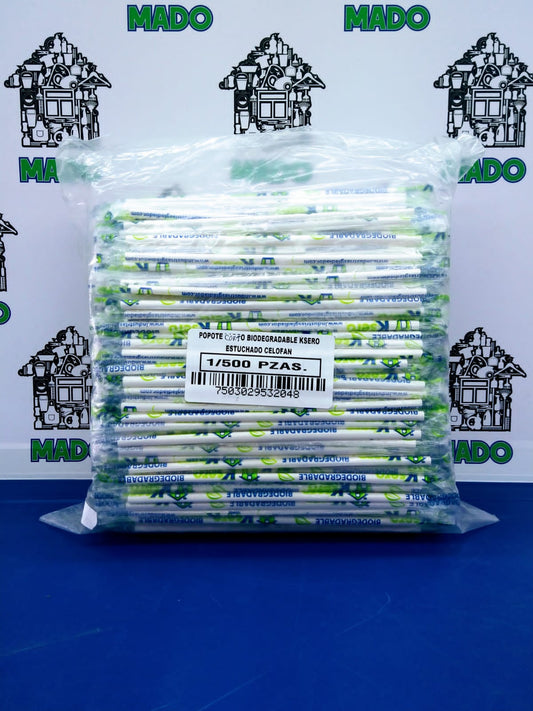 POPOTE CORTO ESTUCHADO BIODEGRADABLE