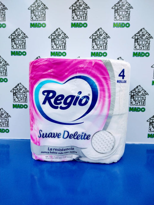 PAPEL HIGIENICO REGIO SUAVE DELEITE