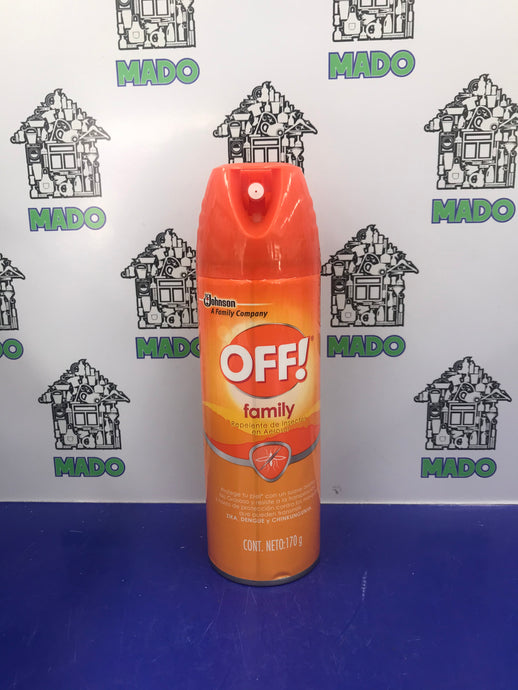 REPELENTE OFF AEROSOL 170ML