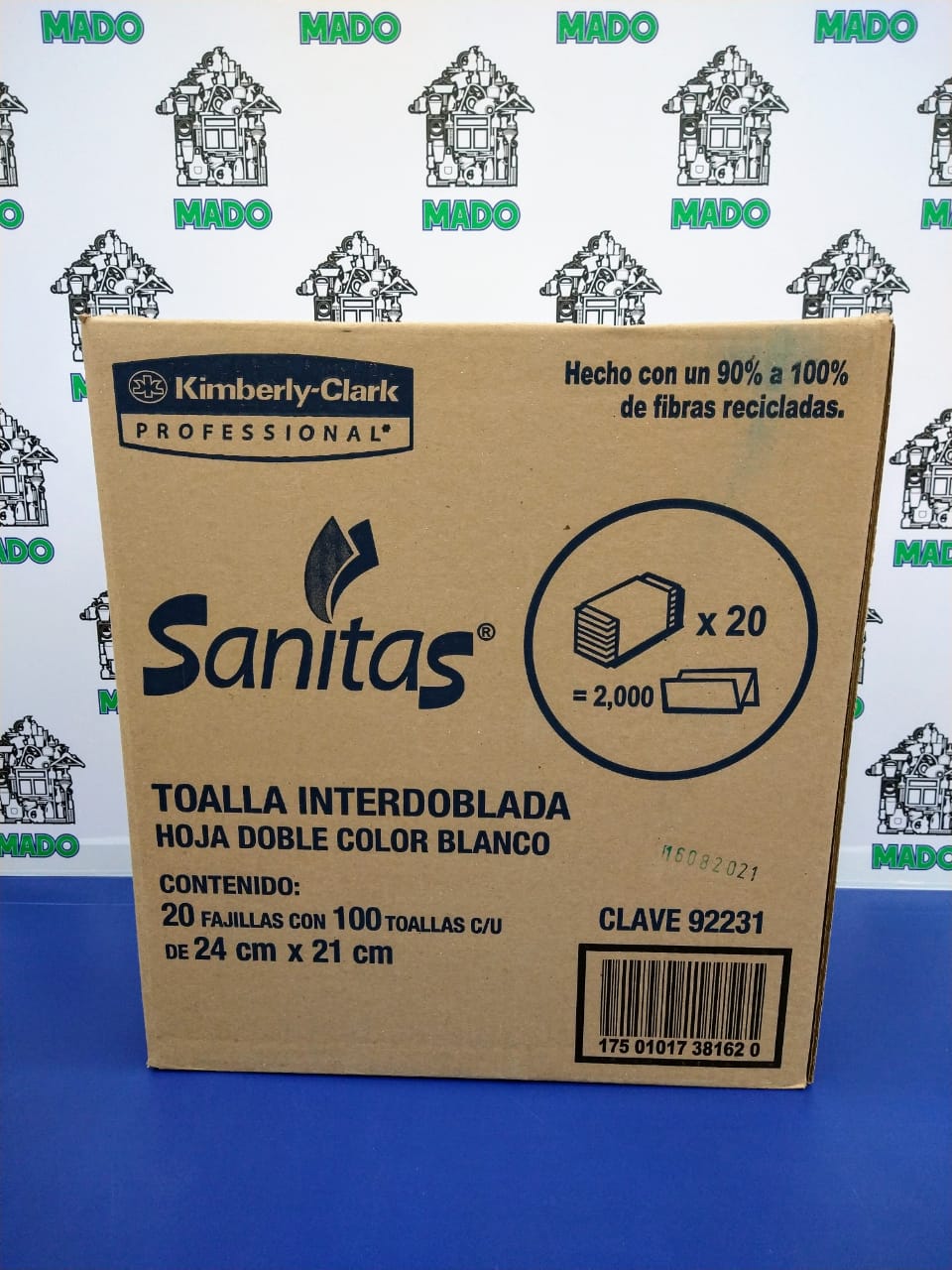 SANITAS TOALLA INTERDOBLADA PZ