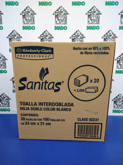 SANITAS TOALLA INTERDOBLADA PZ