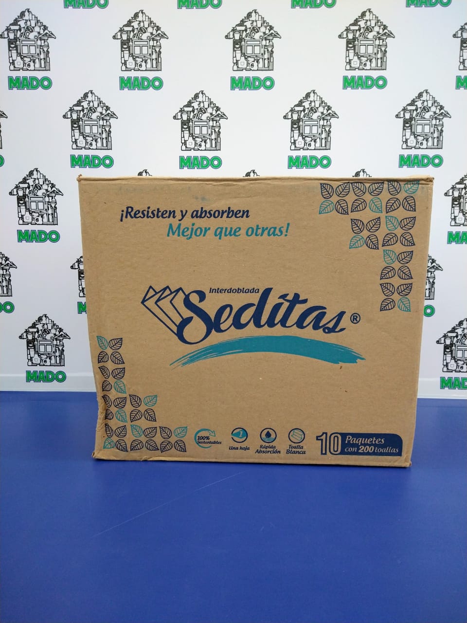 SEDITAS INTERDOBLADA CAJA