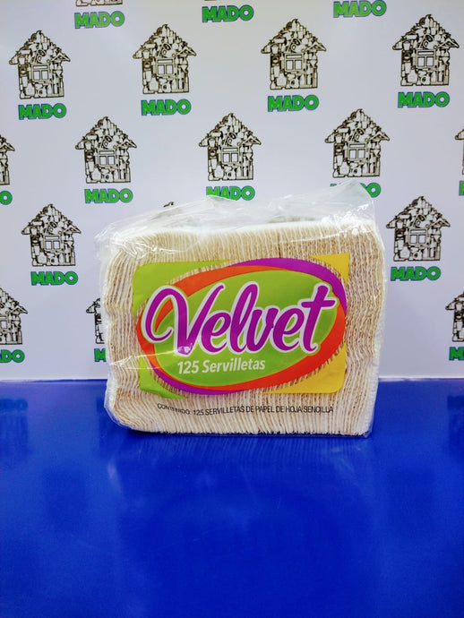 SERVILLETA VELVET C/125
