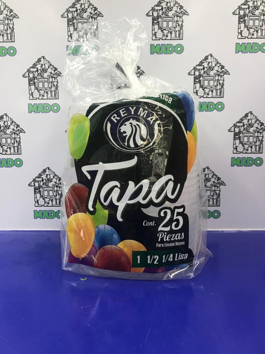 TAPA TRANSPARENTE  50 PIEZAS