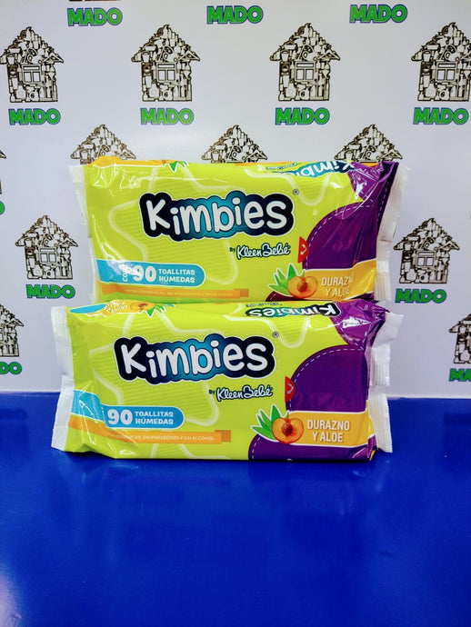 TOALLAS HUMEDAS KIMBIES 90 PZA