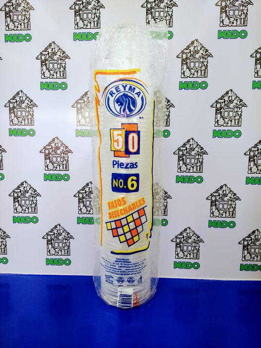 VASO PLASTICO 16 OZ REYMA C/25
