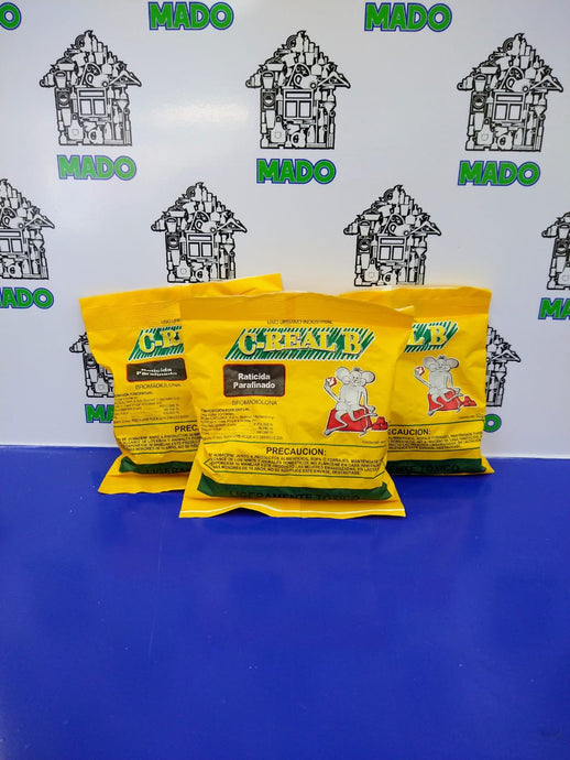 RATICIDA PARAFINADO C-REAL B SOBRE 50G